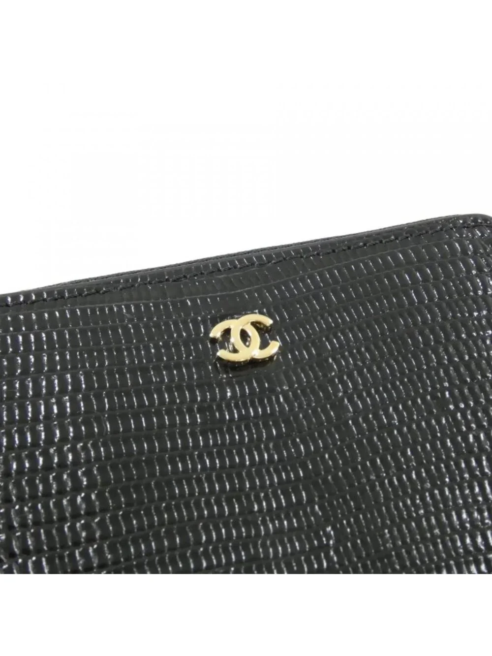 Chanel Coin Case Coin Purse Black